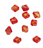 Poppy Faceted Bicone 6mm
