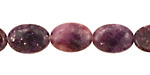 Lepidolite Flat Oval 14x10mm