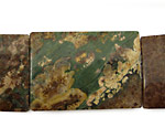 Chinese Ocean Jasper Thin Pillow 35x25mm