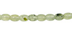 Green Tourmilated Quartz Rice 7x5mm
