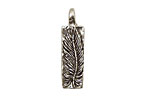 Green Girl Pewter Feather 8x28mm