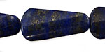 Lapis Twisted Fan 37x16mm