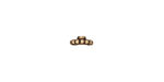 TierraCast Antique Gold (plated) Beaded BeadAligner 8mm