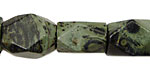 Kambaba Jasper Faceted Nugget 15x11-21x14mm
