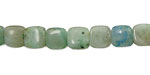 Chrysocolla Quartz Puff Square 8mm
