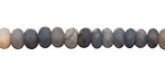 Owyhee Blue Opal Faceted Rondelle 6-7mm