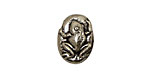 Green Girl Pewter Safe Journey Frog 17x20mm