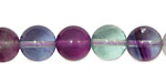 Rainbow Fluorite (A) Round 12mm