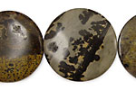 Artistic Jasper Puff Coin 30mm