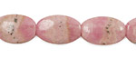 Rhodochrosite (soft pink) Flat Ended Oval 18x12mm