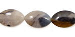 Rainbow Crazy Lace Agate Horse Eye 19x12mm