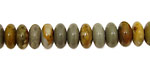 Owyhee Jasper Rondelle 9mm