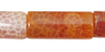 Fire Agate Thin Pillow 35x15mm