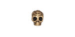 TierraCast Antique Gold (plated) Skull Bead 10x7mm