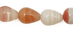 Mandarin Sardonyx Teardrop 16x12mm