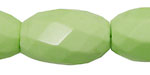 Lemon Chrysoprase Faceted Rice 30x20mm