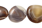 Botswana Agate Flat Freeform Slab 21-35x18-25mm