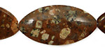 Mica Quartz Horse Eye 40x20mm