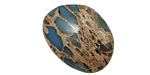 Blue Impression Jasper Freeform Cabochon 12-26x18-36mm