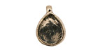Green Girl Pewter Teardrop Box 15x20mm