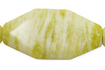 Natural Lemon Jade Faceted Flat Slab 47-50x26-29mm