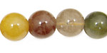 Rutilated Quartz (multi) Round 16mm