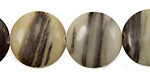 Birch Jasper Puff Coin 20mm