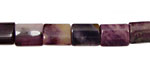 Purple Crazy Lace Agate Thin Pillow 10x8mm