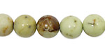 Lemon Chrysoprase (w/ matrix) Round 12mm