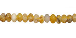 Idaho Plume Agate Rondelle 6mm