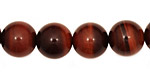 Red Tiger Eye Round 12mm