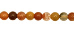Rutilated Quartz (multi) Round 6mm