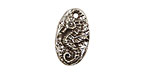 Green Girl Pewter Seahorse Dangle 12x22mm