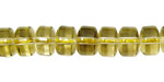 Smoky Quartz (yellow) Wheel 10mm