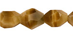 Honey Tiger Eye Faceted Nuggets 16-17x12-14mm