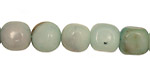 Peruvian Blue Opal (enhanced) Tumbled Nuggets 10-15x8-12mm