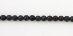 Dark Blue Jasper Round 4mm
