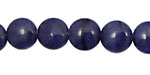 Blue Water Jasper Puff Coin 12mm