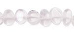 Rock Crystal Flat Polished Pebble Graduated 7x9-10x15mm