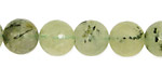 Green Tourmilated Quartz Faceted Round 12mm