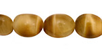 Honey Tiger Eye Tumbled Nugget 12-16x7-12mm