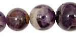 Dogtooth Amethyst Round Graduated 12-20mm