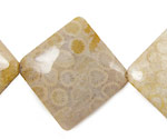 Fossil Coral Diamond 36-38mm