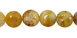 Idaho Plume Agate Puff Coin 12mm