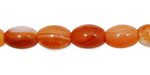 Orange Botswana Agate Rice 12x8mm