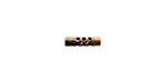 Vintaj Natural Brass Filigree Tube Bead 11mm