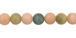 Beryl Morganite Round 8mm