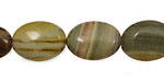Silver Creek Jasper Flat Oval 18x13mm
