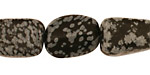 Snowflake Obsidian Tumbled Nugget 16-25x12-20mm