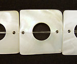 Shell Hollow 2-Hole Square 29-30mm